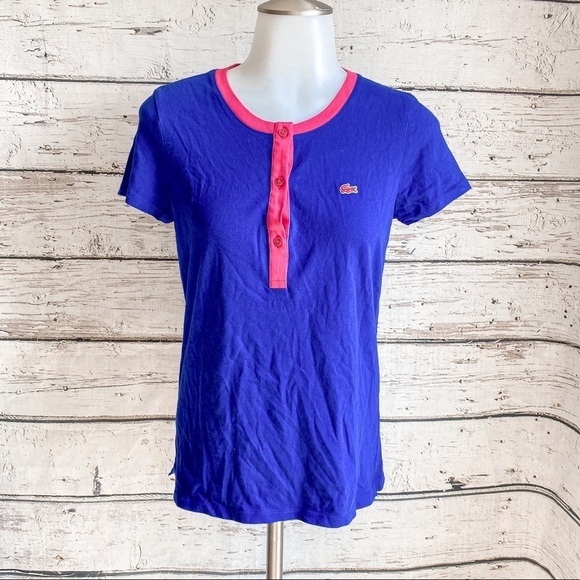 Lacoste short sleeve top - Picture 1 of 4